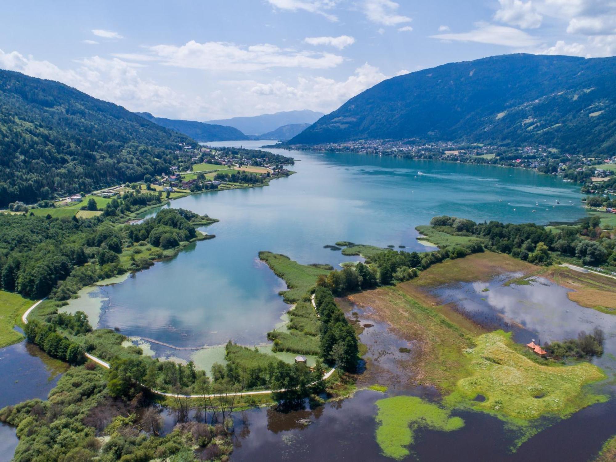 Direkter Seezugang Am Ossiacher See, Radfahren, Wandern & Erlebniscard Филлах Экстерьер фото